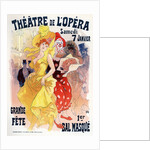 ThÃ©atre de l'opÃ©ra. Bal masquÃ© (Poster) by Jules Cheret