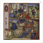 Illustration for the Epic The Aeneid by Virgil, 1450-1499 by Coëtivy Master