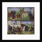 Illustration for the Epic The Aeneid by Virgil, 1450-1499 by Coëtivy Master