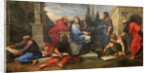 Aspasia surrounded by Greek philosophers by Michel Corneille the Younger