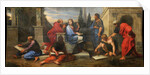 Aspasia surrounded by Greek philosophers by Michel Corneille the Younger