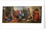 Aspasia surrounded by Greek philosophers by Michel Corneille the Younger