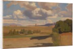 The Roman Campagna, with the Claudian Aqueduct, c. 1826 by Jean-Baptiste Camille Corot