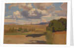 The Roman Campagna, with the Claudian Aqueduct, c. 1826 by Jean-Baptiste Camille Corot
