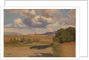 The Roman Campagna, with the Claudian Aqueduct, c. 1826 by Jean-Baptiste Camille Corot