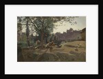 Peasants under the Trees at Dawn, c. 1843 by Jean-Baptiste Camille Corot