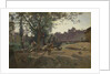 Peasants under the Trees at Dawn, c. 1843 by Jean-Baptiste Camille Corot