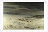 The Diligence in the Snow, 1860 by Gustave Courbet