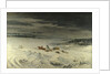 The Diligence in the Snow, 1860 by Gustave Courbet