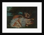 Young Ladies on the Bank of the Seine, before 1857 by Gustave Courbet