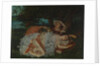 Young Ladies on the Bank of the Seine, before 1857 by Gustave Courbet