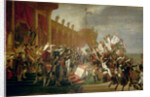 The Army takes an Oath to the Emperor after the Distribution of Eagles, 5 December 1804, 1810 by Jacques Louis David