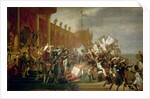 The Army takes an Oath to the Emperor after the Distribution of Eagles, 5 December 1804, 1810 by Jacques Louis David