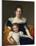 Portrait of the Comtesse Vilain XIIII and her Daughter, 1816 by Jacques Louis David