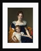 Portrait of the Comtesse Vilain XIIII and her Daughter, 1816 by Jacques Louis David