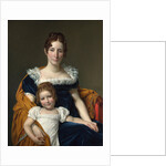 Portrait of the Comtesse Vilain XIIII and her Daughter, 1816 by Jacques Louis David