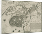 Map of Petersburg, 1717 by Nicolas De Fer
