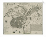 Map of Petersburg, 1717 by Nicolas De Fer