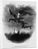 Mephistopheles Prologue in The Sky. Illustration to Goethes Faust, 1828 by Eugène Delacroix
