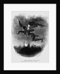 Mephistopheles Prologue in The Sky. Illustration to Goethes Faust, 1828 by Eugène Delacroix