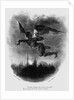 Mephistopheles Prologue in The Sky. Illustration to Goethes Faust, 1828 by Eugène Delacroix
