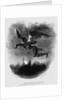 Mephistopheles Prologue in The Sky. Illustration to Goethes Faust, 1828 by Eugène Delacroix