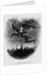 Mephistopheles Prologue in The Sky. Illustration to Goethes Faust, 1828 by Eugène Delacroix
