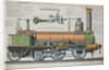 Steam locomotive by Fortuné Delarue
