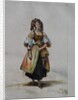 Woman in Russian dress, c. 1843 by Achille Devéria