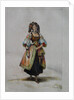 Woman in Russian dress, c. 1843 by Achille Devéria