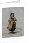 Woman in Russian dress, c. 1843 by Achille Devéria