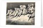 The hoarders and wasters. Illustration to the Divine Comedy by Dante Alighieri, 1857 by Gustave Doré