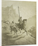 Illustration to the book Don Quixote de la Mancha by M. de Cervantes, 1863 by Gustave Doré