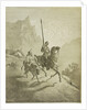 Illustration to the book Don Quixote de la Mancha by M. de Cervantes, 1863 by Gustave Doré