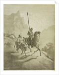 Illustration to the book Don Quixote de la Mancha by M. de Cervantes, 1863 by Gustave Doré
