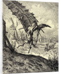 Illustration to the book Don Quixote de la Mancha by M. de Cervantes, 1863 by Gustave Doré