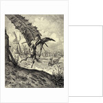 Illustration to the book Don Quixote de la Mancha by M. de Cervantes, 1863 by Gustave Doré