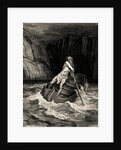 Arrival of Charon. Illustration to the Divine Comedy by Dante Alighieri, 1857 by Gustave Doré