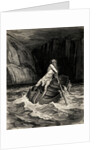 Arrival of Charon. Illustration to the Divine Comedy by Dante Alighieri, 1857 by Gustave Doré