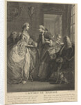 Marriage contract, 18th century by Charles Eisen