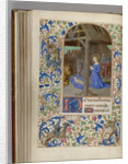 Nativity (Book of Hours), 1450-1499 by Jean Fouquet