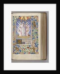 The Assumption of the Virgin (Book of Hours), 1450-1499 by Jean Fouquet