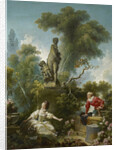 The Progress of Love: The Meeting, ca 1773 by Jean Honoré Fragonard