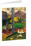 Mata Mua (In Olden Times), 1892 by Paul Eugéne Henri Gauguin