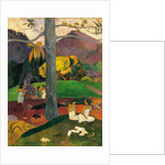 Mata Mua (In Olden Times), 1892 by Paul Eugéne Henri Gauguin