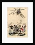 The new Icarus, 1840s by Jean-Jacques Grandville