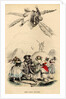 The new Icarus, 1840s by Jean-Jacques Grandville