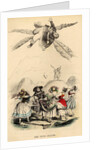 The new Icarus, 1840s by Jean-Jacques Grandville