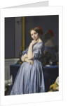 Louise de Broglie, comtesse dHaussonville, 1845 by Jean Auguste Dominique Ingres