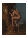 Oedipus and the Sphinx, c. 1826 by Jean Auguste Dominique Ingres